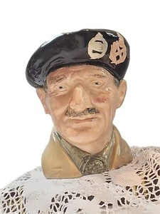 Royal Doulton Monty D 6202 Toby Mug England General Montgomery Signed & Numbered - Picture 1 of 8