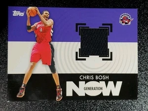 2007 Topps Generation Now Chris Bosh #GNR-CB GU Jersey Patch Relic SP - Picture 1 of 1