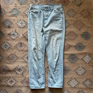 Jeans Madewell para mujer 29 The Perfect Summer Jean lavado claro años 90 pierna recta - Imagen 1 de 7