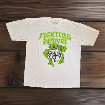 Camiseta VLONE x Juice WRLD Fighting Demons Talla L Blanca Rap Hip Hop Colaboración Foto 1 de 4