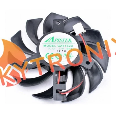 GA81S2U-NNTB GT630 diameter 75mm hole 40mm graphics card cooling fan - Image 1 of 3