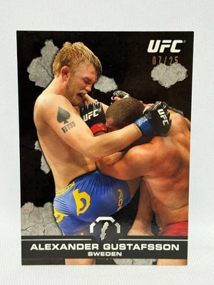2013 Topps UFC Bloodlines Alexander Gustafsson #86 BLACK 07/25 - Image 1 of 2