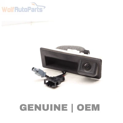 2013-2016 AUDI RS5 - Trunk Release Handle W/ Backup Camera 5N0827566M - Image 1 of 4