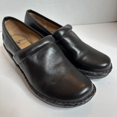 Zapatos zuecos de cuña sin cordones negros Nurse Mates talla 8,5 HALLE 256501 Foto 1 de 4