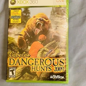 Cabela's Dangerous Hunts 2009 (Microsoft Xbox 360, 2008) Sealed - Picture 1 of 8