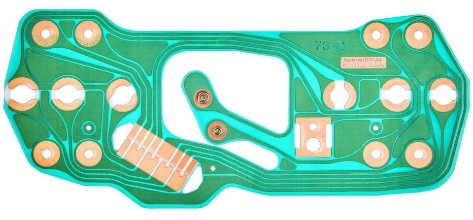 Panel de instrumentos circuito impreso para Ford F100 F250 1973-74 y Bronco con medidores Foto 1 de 4