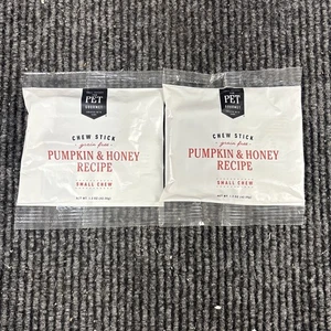 PŪR LUV • Pumpkin & Honey Stick Recipe For Dogs • 2 Pack • 1.5 oz (43g) - Picture 1 of 4