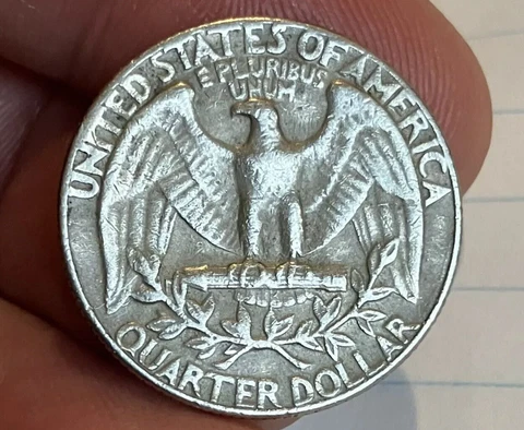 1974 Error Quarter (No Mint) Die Gouge-Head/DDO (S) Grease/3 Filled A’s Cover