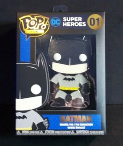 NEW - Funko Pop! Pins: DC Comics - Batman Figure - #01 - 4" TALL - WITH STAND - Picture 1 of 3