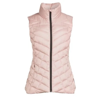 Chaleco acolchado Big Chill para mujer pequeño S mezcla de plumón Chevron nuevo con etiquetas Foto 1 de 4