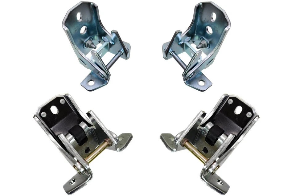 Door Hinge Lower and Upper Front Left Right Set of 4 fits Ford Lincoln Mercury Foto 1 de 4