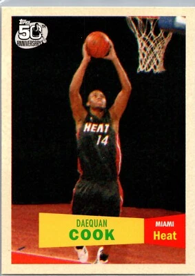 2007-08 Topps #131 Daequan Cook 1957-58 Variations - Image 1 of 2
