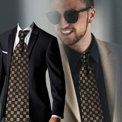 CORBATA DE SEDA TEJIDA ITALIANA EXQUISITA CANALI, NUEVA CON ETIQUETAS $135 Foto 1 de 4