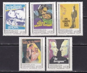 Argentina 1992  - Yvert 1802/1806 - Cine Argentino - MNH - Imagen 1 de 1