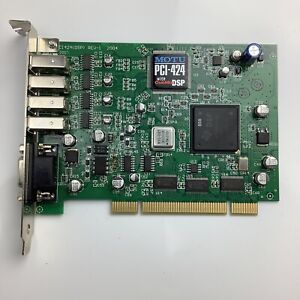 Motu PCI-424 With CueMix DSP Audio Interface Card