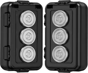 Magnetic Key Box Hide a Key Car Key Holder Waterproof Hide Under Vehicle Outdoor - Picture 1 of 12