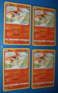 4x Victini 007/073 Pokemon card Champion's Path uncommon NM - Picture 1 of 1