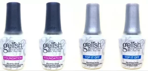 HOT DEAL - Harmony Gelish Soak-Off - BASE COAT + TOP COAT - 0.5oz/15ml- 2 DUO - Picture 1 of 1