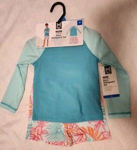 Member's Mark 2-Piece Family Swim Boy's Rashguard & Swim Trunk Set (2T) - Picture 1 of 5