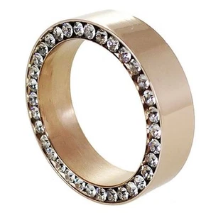 Excl. anillo de cinta/acero inoxidable dorado rosado. Premium Crystal, diferentes tamaños - Imagen 1 de 1