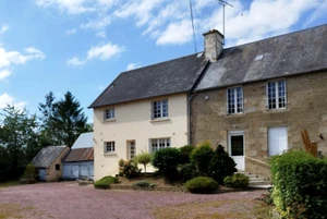 FOR SALE NORMANDY 2 Houses, 2.75 Acres, Barns, Small Lake/Pond ALL FEES INCLUDED - Picture 1 of 24