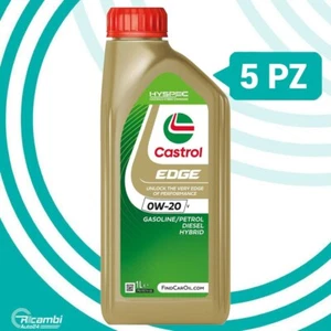 OLIO MOTORE CASTROL EDGE 0W20 V C5 TITANIUM FST VOLVO VCC RBS0-2AE 5 LITRI - Imagen 1 de 12