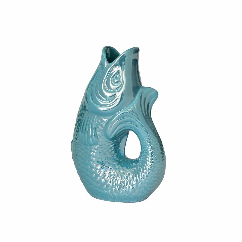 Gift Company Vase Monsieur Carafon S Dekovase in Fisch-Form Rainbow Ocean 25.2cm - Bild 1 von 1