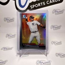 2023 BOWMAN CHROME JASSON DOMINGUEZ ARIZONA FALL LEAGUE NY YANKEES #AFLS-1