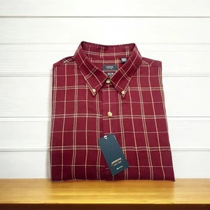 Arrow Big & Tall Heritage Twill Plaid Long Sleeve Shirt Mens Size XLT NWT - Picture 1 of 9