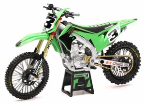 Eli Tomac #3 2019 KX450f 1:12 Scale Motocross Race Bike replica New Ray 58113 - Picture 1 of 1