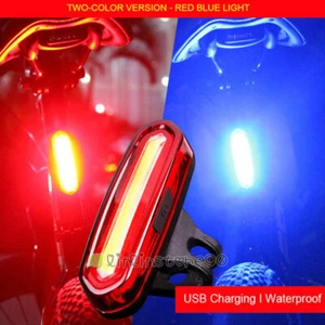 1000LM Rechargeable LED Bike Bicycle Safety Warning Rear Tail Light Back Lamp - Picture 1 of 17