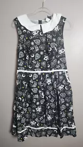Retrolicious Women's Black and White Tarot Dress Size 2XL - Picture 1 of 7