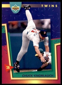 1993 Upper Deck Fun Pack #193 Chuck Knoblauch - Picture 1 of 2