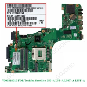 V000318010 For Toshiba Satellite L55-A L50T-A L55T-A Motherboard 6050A2555901 - Picture 1 of 11