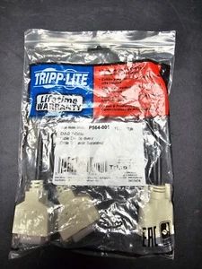 Tripp-Lite P564-001, Y-Cable, DVI-D Male to 2x DVI Female Dual Link Spitter-New - Picture 1 of 4