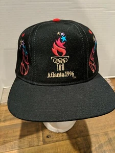 Vintage 90s Olympics Atlanta 1996 Hat Wool USA Starter New With Tags snap back - Bild 1 von 11