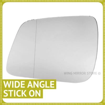 Left side for Mercedes A-Class W169 2008-2012 Wide angle wing mirror glass - Image 1 of 4