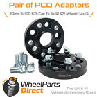 Pcd Adapters (2) 5X100 57.1 To 5X112 57.1 20Mm For Vw T-Cross 18-20