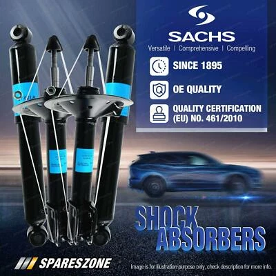 Front + Rear Sachs Shock Absorbers for Ford Territory SZ 2.7CRDi AWD Wagon - image 1 of 2