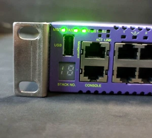 Extreme Networks Summit X450-G2-24P-10GE4 16177 24-Port Gigabit PoE SFP+ Switch - Picture 1 of 23