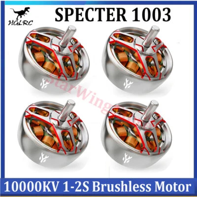 HGLRC SPECTER 1003 10000KV Brushless Motor for 75mm Tinywhoop Toothpick Drones - Image 1 of 4
