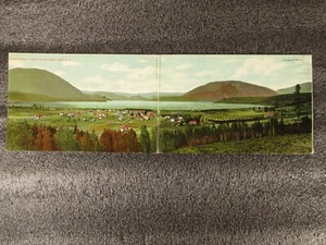 Salmon Arm British Columbia Canada Lingford Panoramic 11 x 3.5 " Postcard - Picture 1 of 8