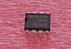 1pcs MC34119P CKJF Low Power Audio Amplifier Motorola. DIP8 - Imagen 1 de 2
