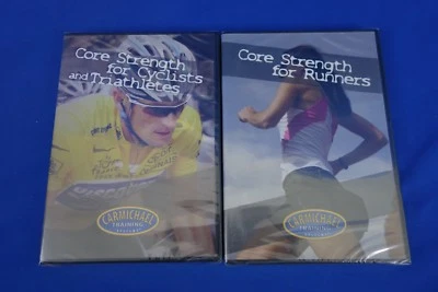 New *2 Pack*  CTS Carmichael Training Systems DVD Triathlon/Runners Package - Image 1 of 2