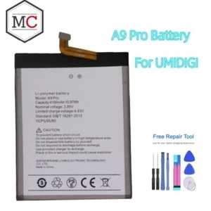 Battery high quality for UMI UMIDIGI A9 Pro 1ICP/5/65/80 TOOLS - Picture 1 of 4