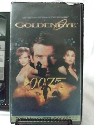 VHS Golden Eye 007 Movie VHS THX digitally mastered James Bond MGM Mark Bronsnan Foto 1 de 3