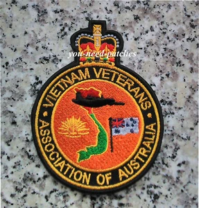 Vietnam Veterans Association Australia Military Army Patch Sew on Embroidery Auf - Picture 1 of 1