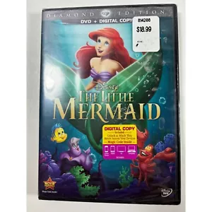 Disney The Little Mermaid DVD + Digital Copy Diamond Edition New Sealed - Picture 1 of 3