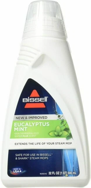 Bissell 1392 Ucalyptus Mint Demineralized Steam Mop Water - 32 ounces - White