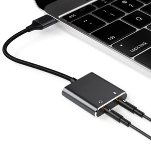 Multifunctional USB Sound Card Adapter Wire Headphone and Microphone Converter - Picture 1 of 8
